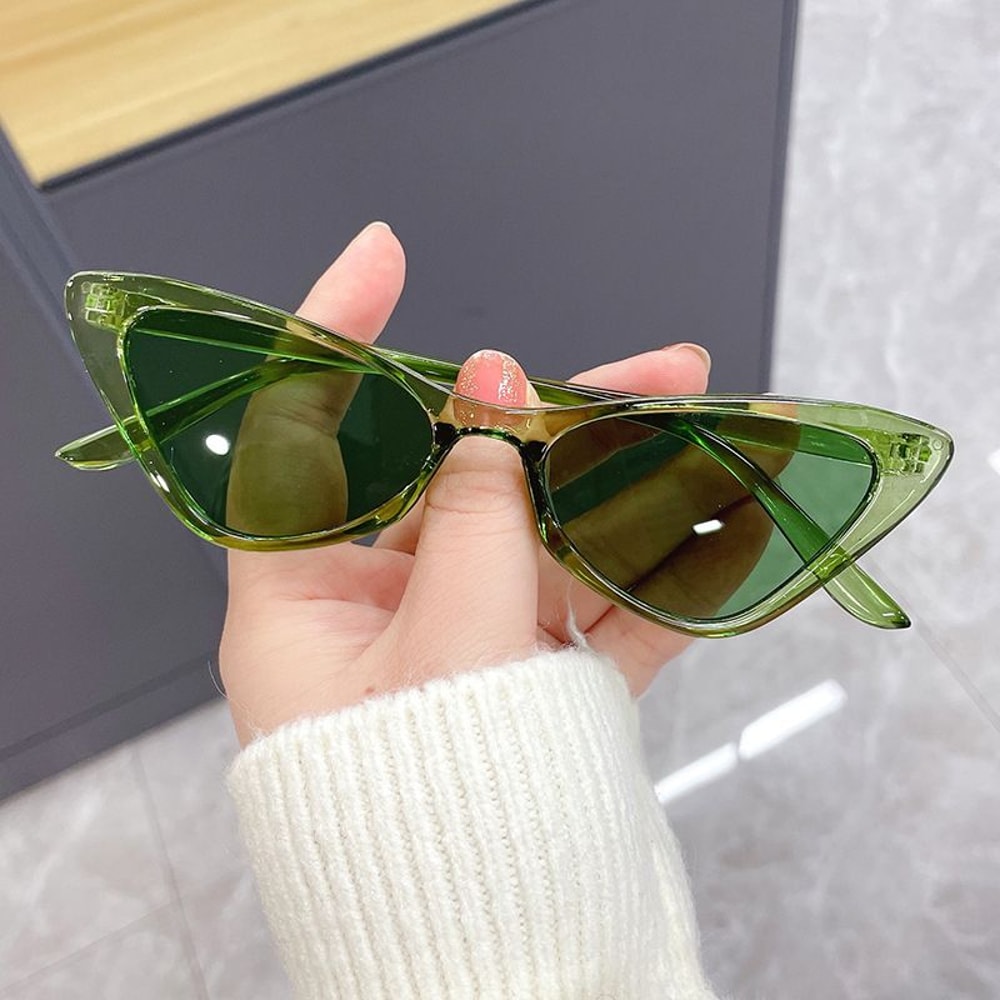 Retro Cat Eye Sunglasses For Women Vintage Fashion Shades 0