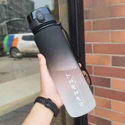 travel water bottle durable, leak-proof & portable sports bottle for gym, fitness, portable gym & travel fitness jugs