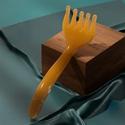 resin head massager scalp gua sha, 5-claw scraping stick for neck, body & head massage