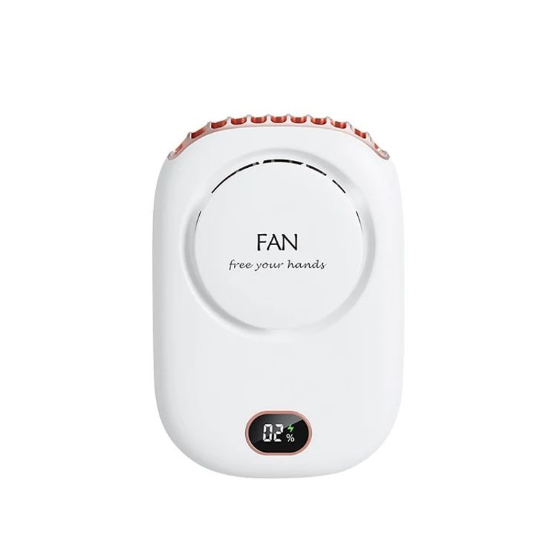 Portable Hanging Neck Fan Mini Bladeless USB Rechargeable Sports Cooler For Outdoor Travel And Wais 8