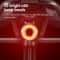 WEST BIKING Bike Tail Light Smart Sensing MTB Road Bike Rear Light IPX6 Waterproof With TypeC Charg 2