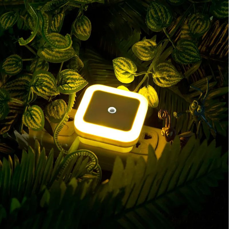 Wireless LED Night Light Sensor Plugin Lamp Mini Lighting For Bedroom Living Room Kids Room 360 Lig 2