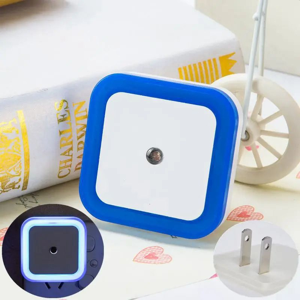 Wireless LED Night Light Sensor Plugin Lamp Mini Lighting For Bedroom Living Room Kids Room 360 Lig 6