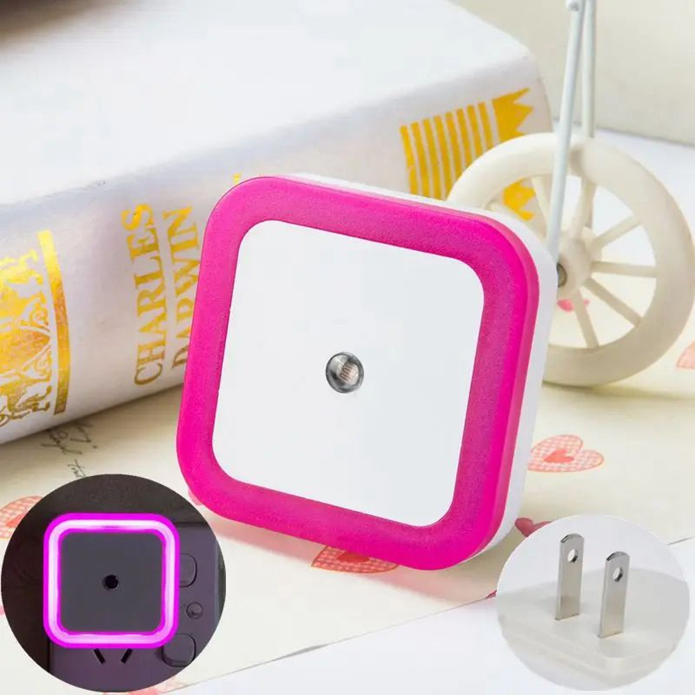 Wireless LED Night Light Sensor Plugin Lamp Mini Lighting For Bedroom Living Room Kids Room 360 Lig 7