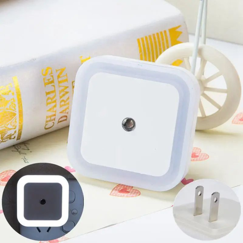 Wireless LED Night Light Sensor Plugin Lamp Mini Lighting For Bedroom Living Room Kids Room 360 Lig 8