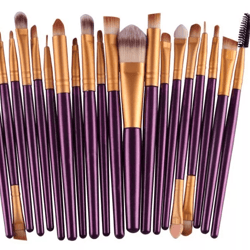 20pcs makeup brushes kit set for powder foundation eyeshadow eyeliner lip – professional cosmetic brush set for face & e