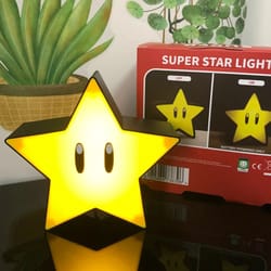 super star led night light,3d music sync usb desk lamp, dancing light gift for teens, xmas, birthdays & parties