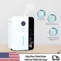 air purifier electric perfume machine aroma diffuser hvac scent system wifi metal body for commercial & home use