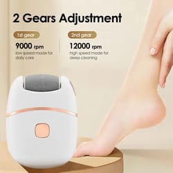 rechargeable electric foot file, pedicure tool for removing calluses, dead skin, foot repair, foot exfoliating