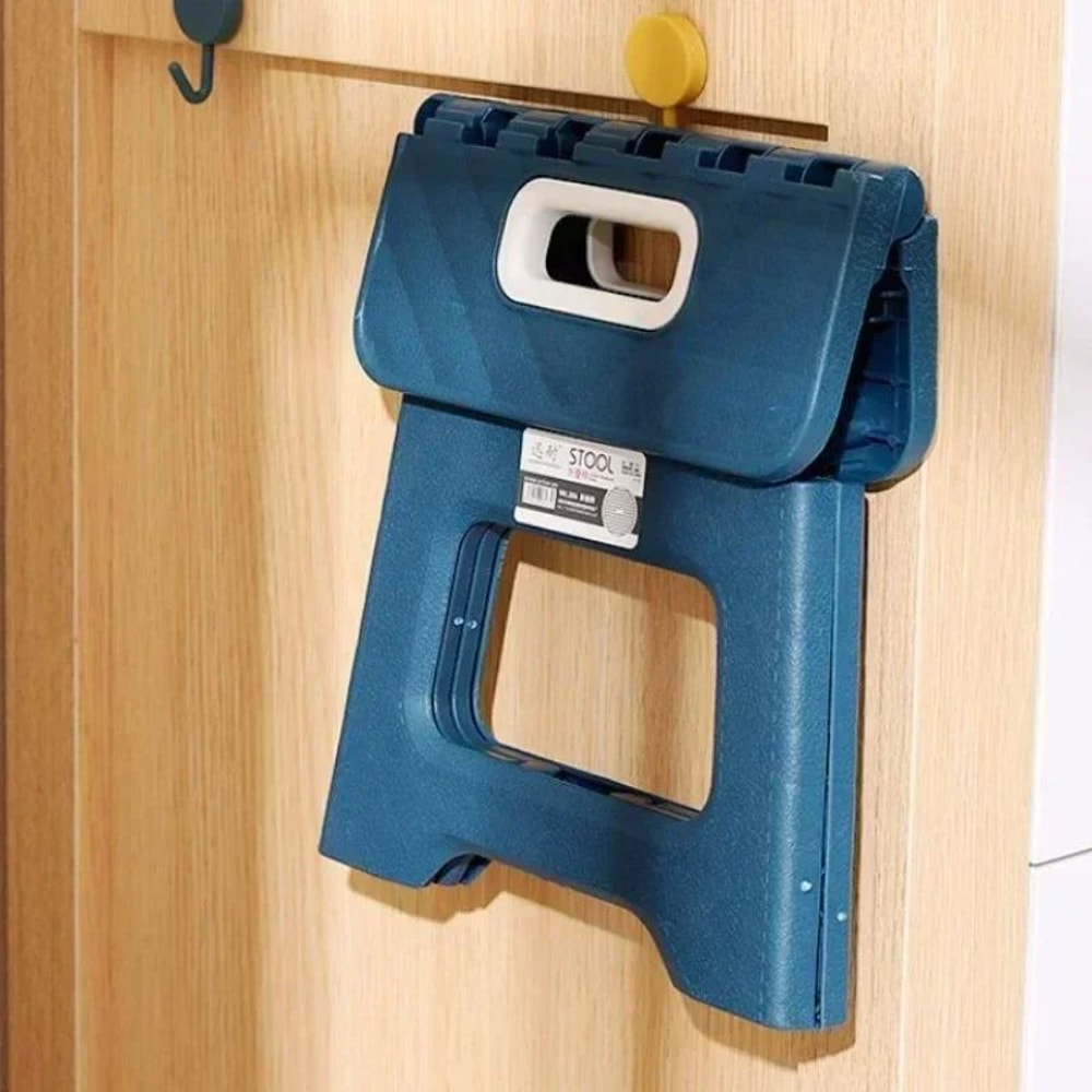 Portable Folding Stool For Adults Children Durable Thickened Plastic Saddle Chair For Outdoor Camp 2