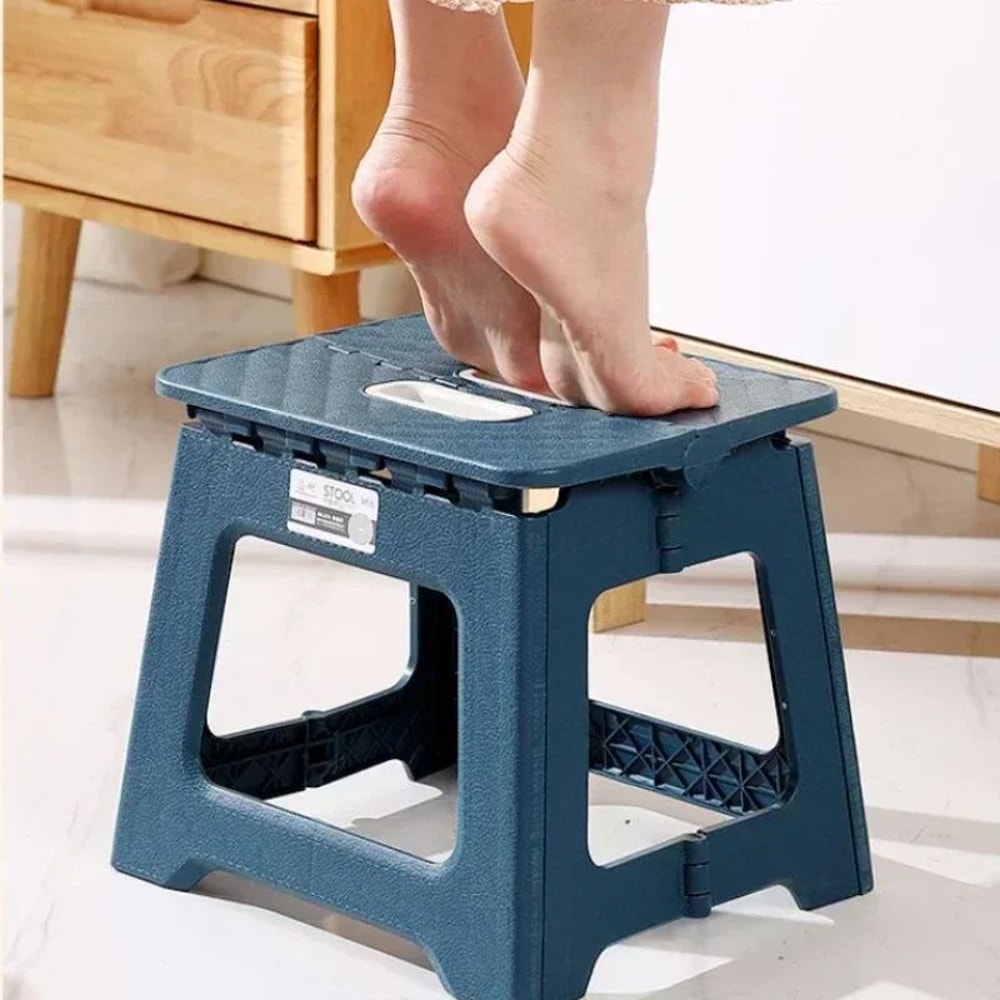 Portable Folding Stool For Adults Children Durable Thickened Plastic Saddle Chair For Outdoor Camp 3