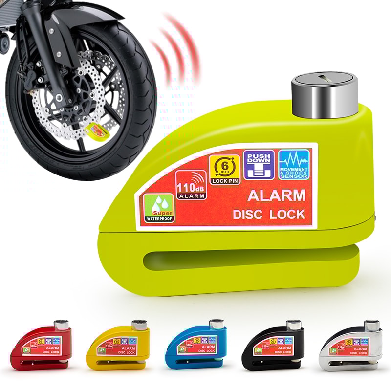 Motorcycle Bicycle Alarm Lock