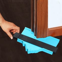 multi-angle cutting template & line copier ruler, essential measuring instrument for diy, woodworking, and tiling