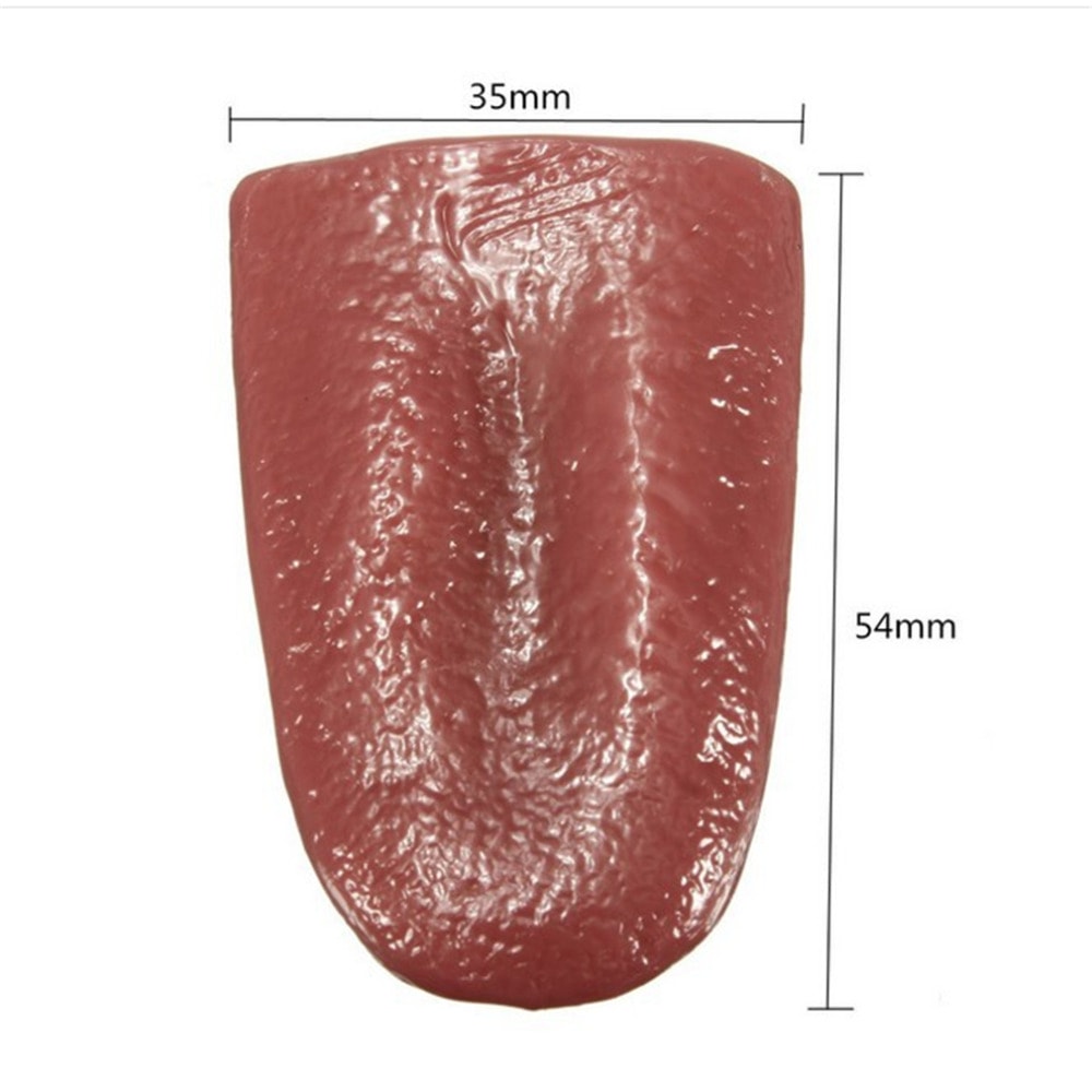 Horror Magic Tricks Prank Toy Fake Simulation Tongue For Halloween Gags Kids Decompression Fun Par 4