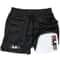 DoubleLayer Men Sportswear Shorts Casual Breathable and Quick Drying for Running Swimming
