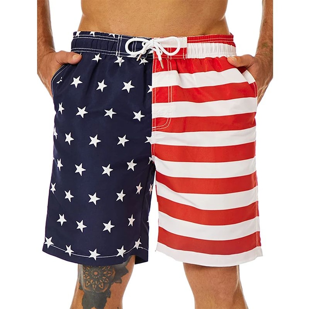 Hawaii National Flag Board Shorts Pants 3D Printed Casual Swim Wear for Sunny Beach Days