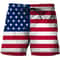 Hawaii National Flag Board Shorts Pants 3D Printed Casual Swim Wear for Sunny Beach Days