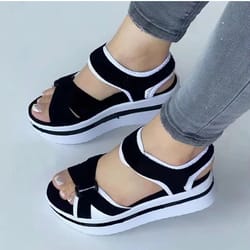 lightweight outdoor platform sandals for casual & beach wear