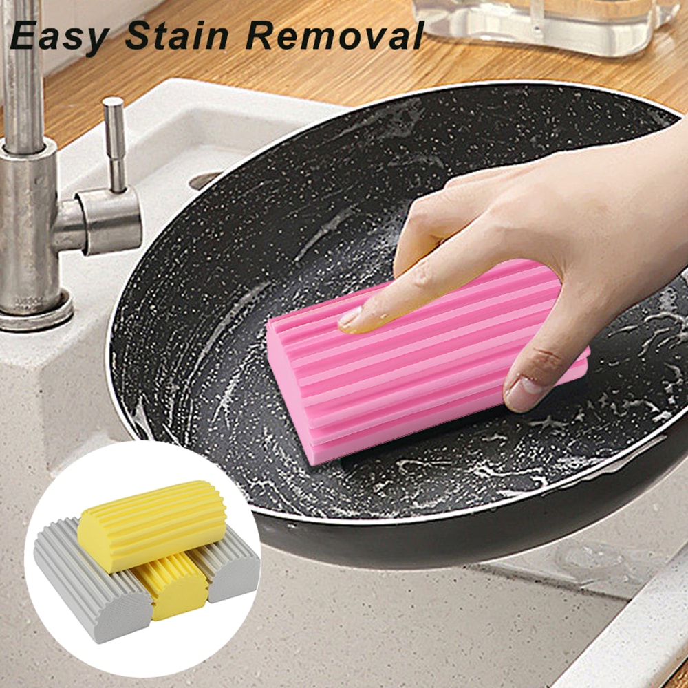 Magical Dust Cleaning Sponges Heavy Duty Reusable Sponges for Blinds Glass Stainless Steel