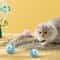 Electronic Cat Toy Ball Intelligent Interactive Rolling Bal For Kittens ABS Silicone Smart Pet Game 1