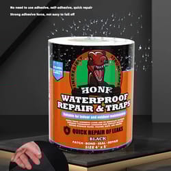 ultra-strong waterproof tape – high strength & toughness for leak repairs (black/transparent)