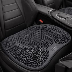 gel seat cushion with honeycomb design – breathable & washable pad for car & office – ergonomic support