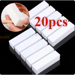 professional nail buffer and file, polisher block for manicure pedicure, sanding polishing sponge nail art accessories