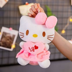 soft and comfortable cute anime cartoon plush toy doll and plush bag perfect birthday surprise gift