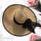 Lightweight Summer Beach Hat Foldable Sun Protection Straw Hat for Women