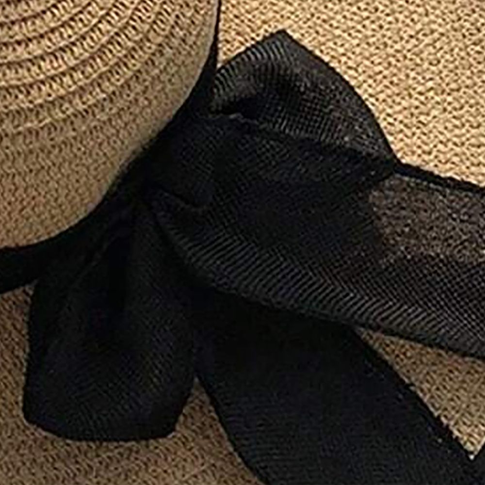 Lightweight Summer Beach Hat Foldable Sun Protection Straw Hat for Women