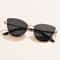 Triangle Metal Frame Sunglasses For Women Trendy Cat Eye Small Fashion Sun Glasses UV400 Streetwear 10