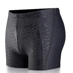 sharkskin game racing swimwear mens quick drying waterproof briefs & beach swimming trunks