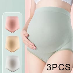 females maternity panties high waist belly support panties for comfortable & breathable pregnancy wear