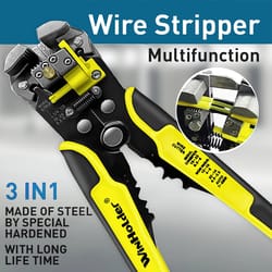 professional electrician wire tool, automatic cable wire stripper, cutter & crimper