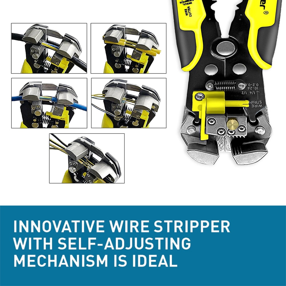 Multifunctional Wire Stripper Crimper Tool