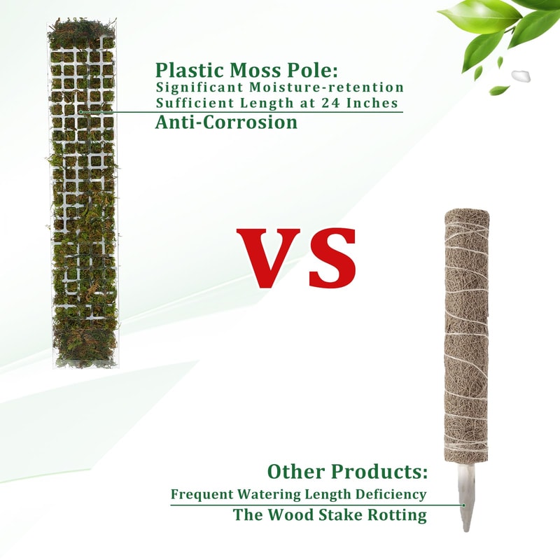 Moss Stick For Plants Growth Durable Climbing Plant Support For Indoor Outdoor Gardening 1