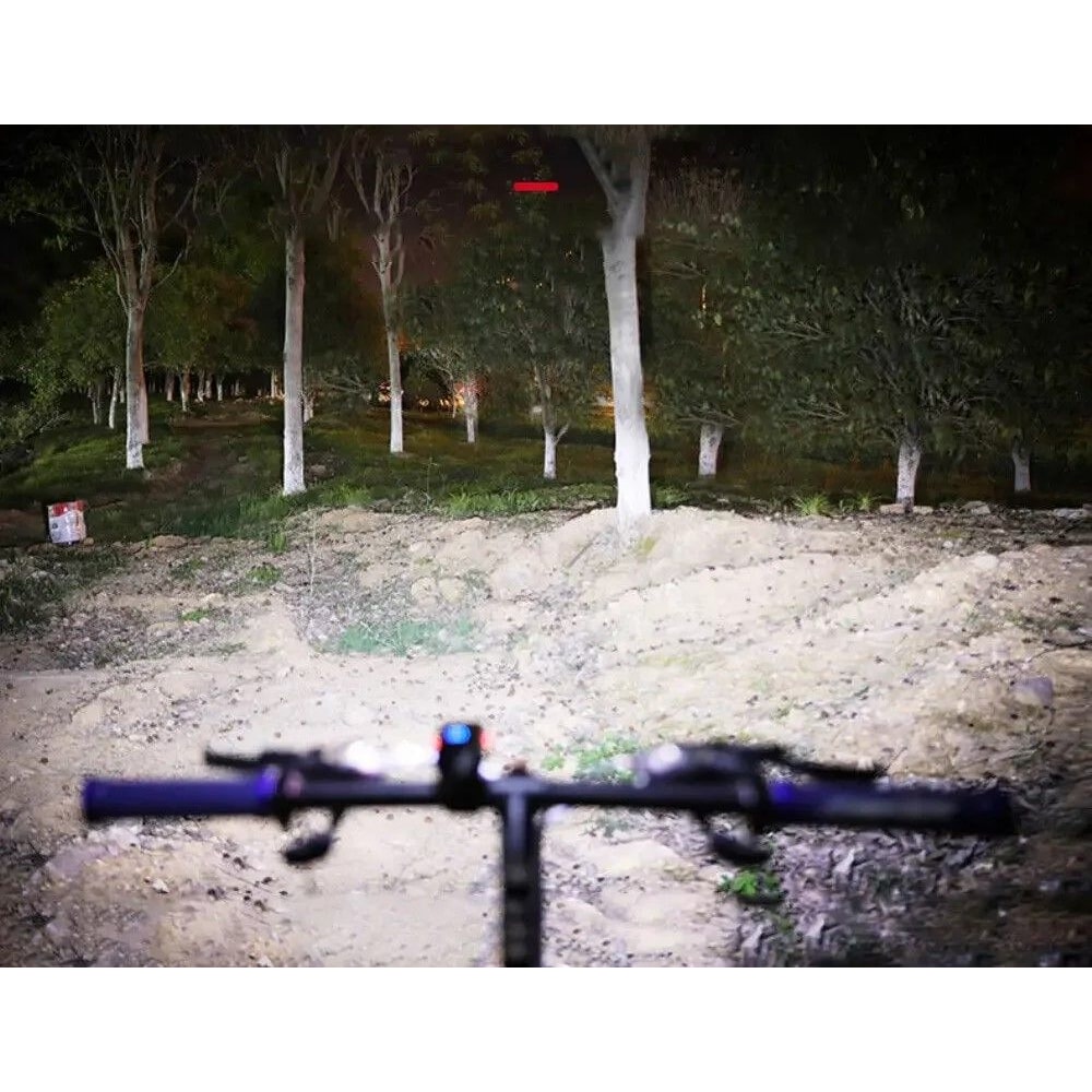 UltraBright T6 LED Bike Light USB Rechargeable Bicycle Headlight for MTB Cycling Scooters 1000