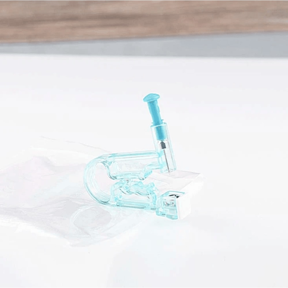 Piercing Gun Disposable Sterile Ear Nose Piercing Kits With Ear Rings Studs Professional OneTime Us 1