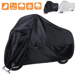 premium waterproof motorcycle cover all season dustproof, uv protective outdoor/indoor scooter cover