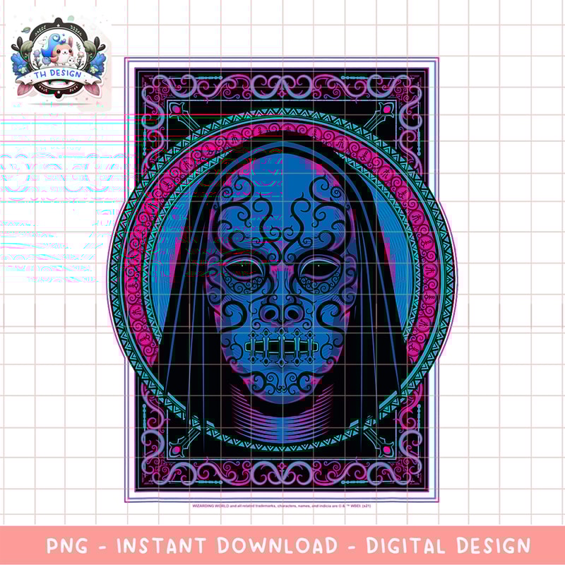 Harry Potter Bellatrix Death Eater Mask PNG Download copy.png