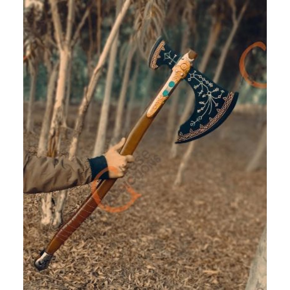 God Of War Kratos Leviathan Axe Scandinavian Axe Axe Norse Axe Scandinavian Axe Celtic Axe Battle 0
