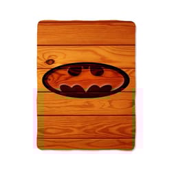 batman wood blanket