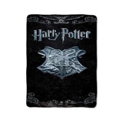 harry potter hogwarts print on blanket