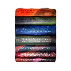 harry potter print on blanket