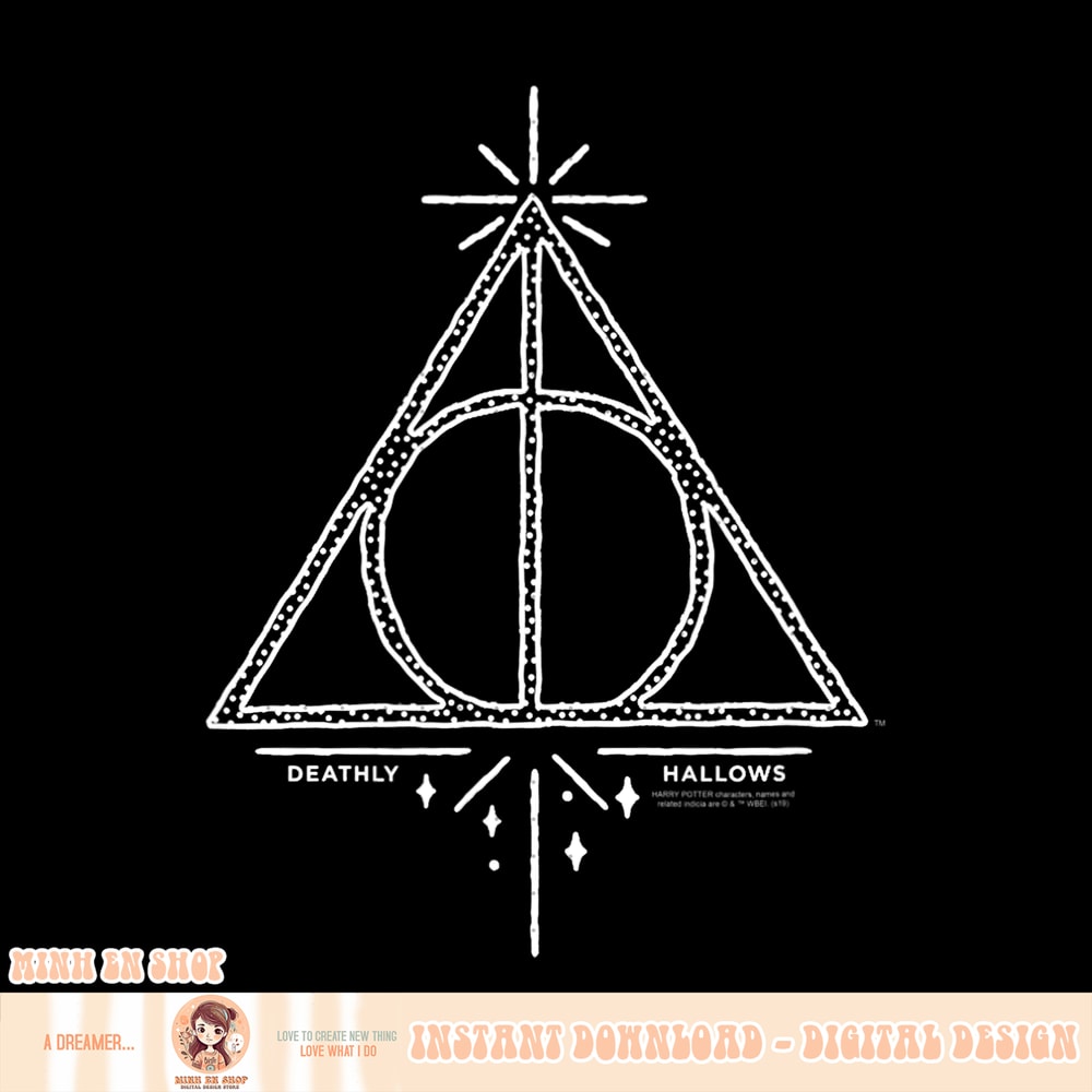 Harry Potter Deathly Hallows Line Art PNG Download.jpg