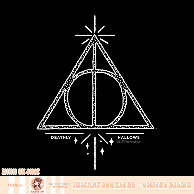 Harry Potter Deathly Hallows Line Art PNG Download.jpg
