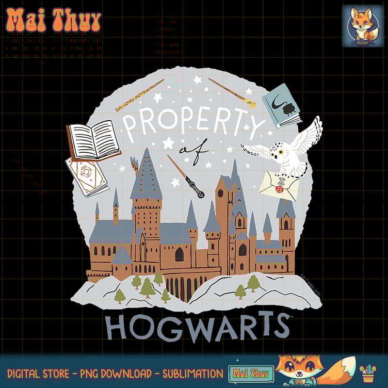Harry Potter Deathly Hallows 2 Property Of Hogwarts PNG Download.jpg