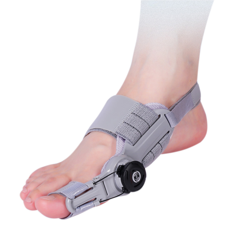 Unisex Bunion Corrector, Hallux Valgus Brace with Rotatable Toe Separator, Adjustable Foot Straightener for Pedicure