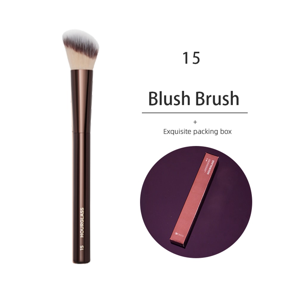 Liquid Blush Brush Angled Contour Brush Loose Powder Brush Pro Beauty Tools for Smooth Blend and Sculpted Look