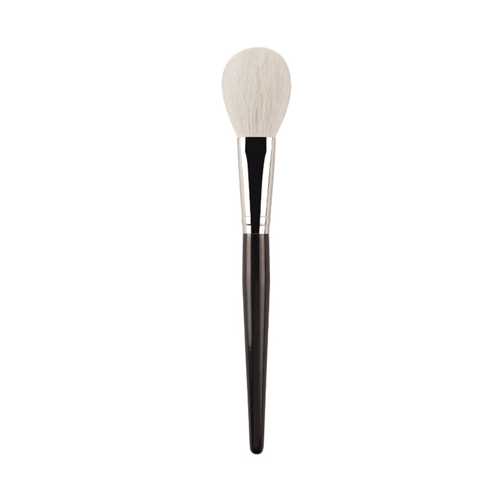 Professional Goat Hair Contour Brush, Angled Face Sculpting Makeup Tool, Hypoallergenic Blending Brush
